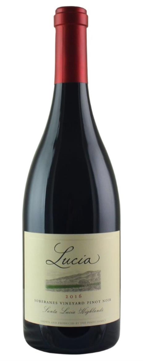 2016 Lucia Vineyards Pinot Noir Soberanes Vineyard
