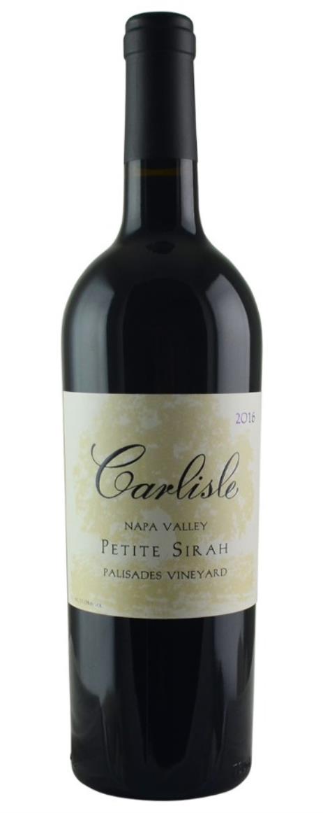 2016 Carlisle Winery Petite Sirah Palisades Vineyard