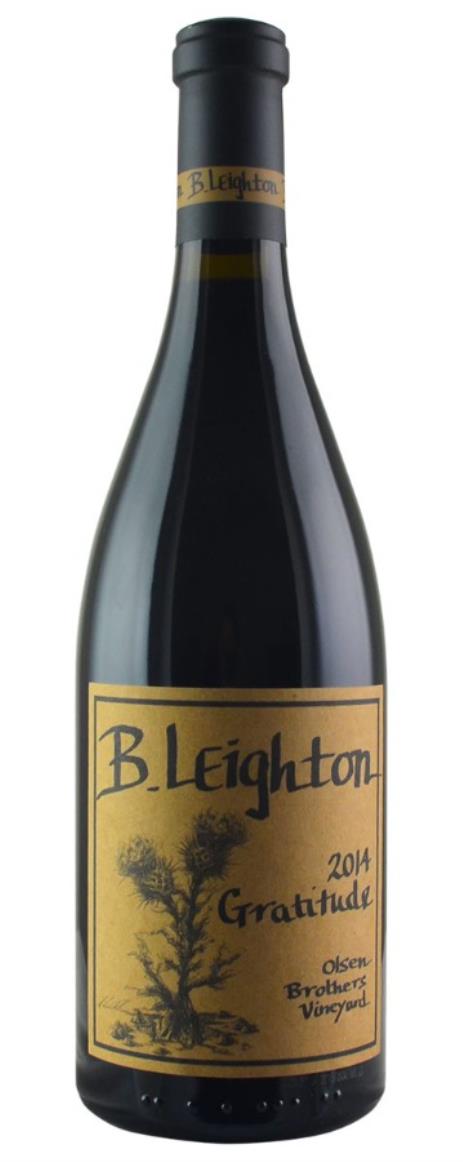 2014 B. Leighton Wines Olsen's Brothers Vineyard Gratitude
