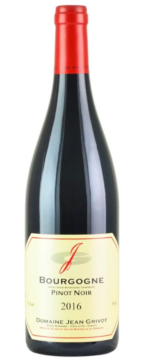 2016 Domaine Jean Grivot Bourgogne Rouge