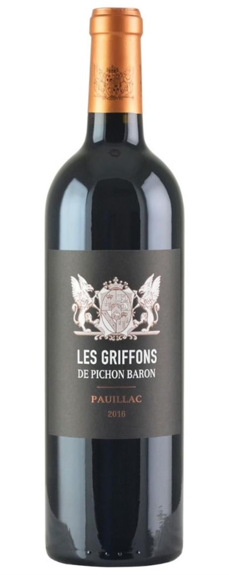 2016 Pichon-Longueville Baron Les Griffons de Pichon Baron