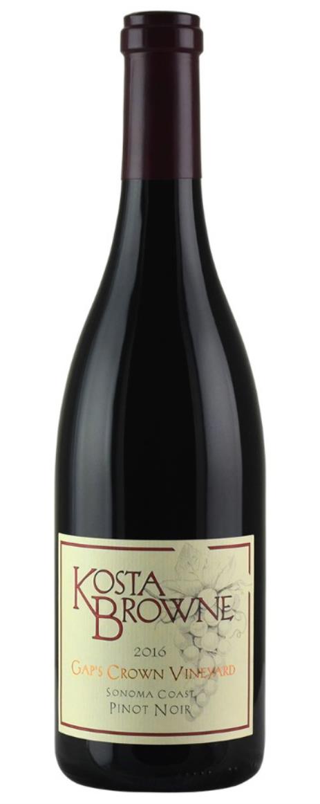2016 Kosta Browne Pinot Noir Gap's Crown Vineyard
