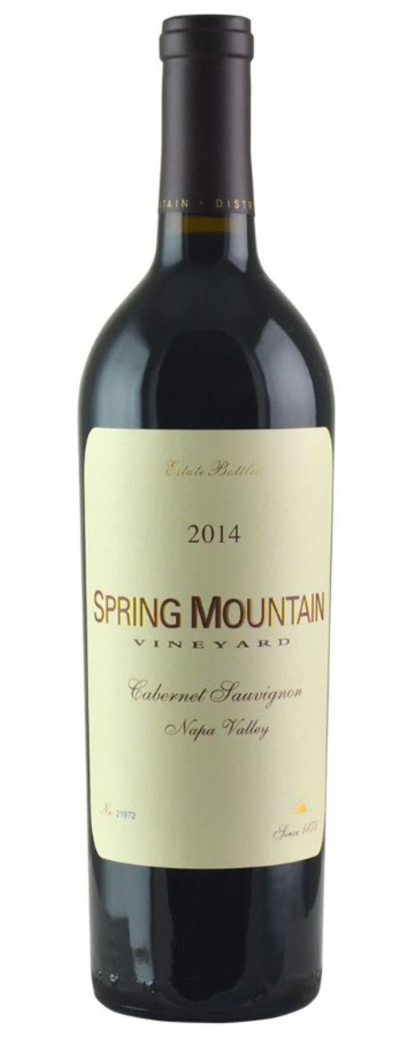 2014 Spring Mountain Vineyard Cabernet Sauvignon