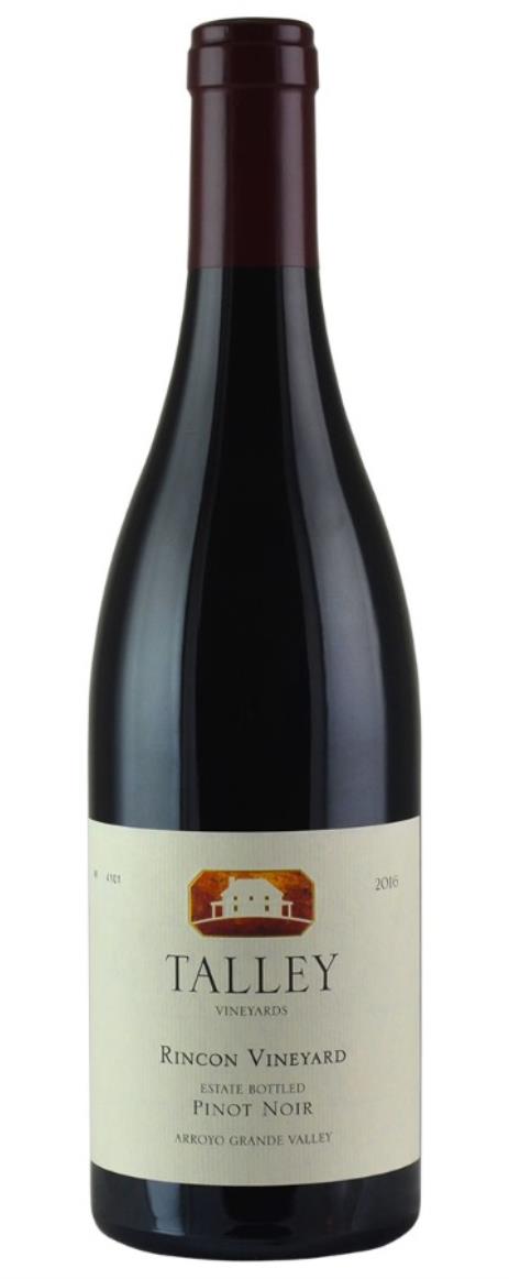 2016 Talley Vineyards Pinot Noir Rincon Vineyard