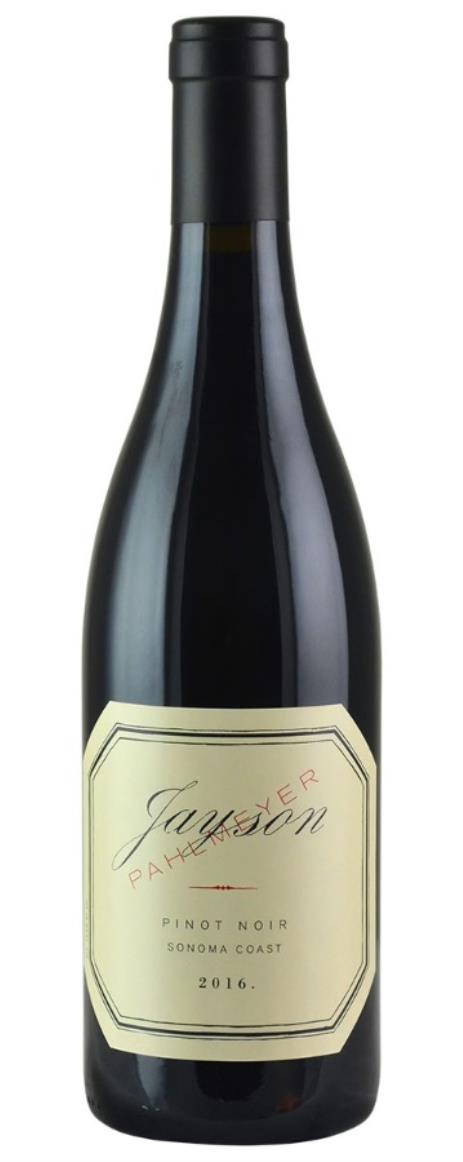 2016 Pahlmeyer Winery Jayson Pinot Noir