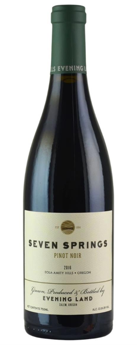 2016 Evening Land Vineyards Seven Springs Vineyard Pinot Noir