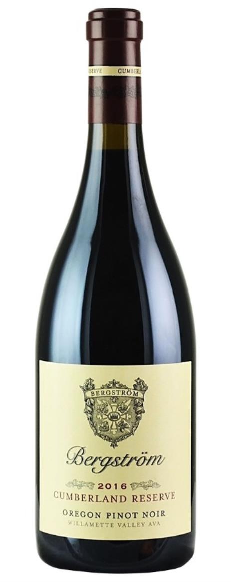 2016 Bergstrom Pinot Noir Cumberland Reserve