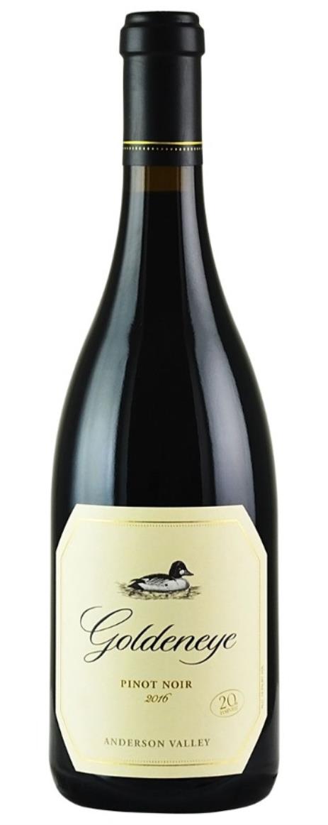 Buy 2016 Goldeneye (Duckhorn) Pinot Noir 750ML Online