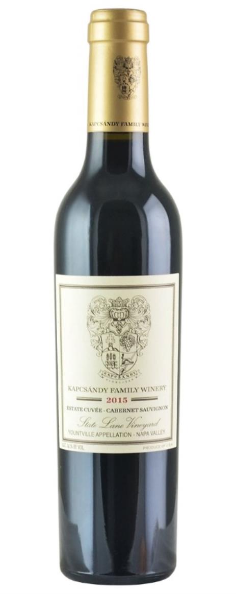2015 Kapcsandy Family Winery Cabernet Sauvignon Estate Cuvee