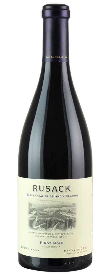 2015 Rusack Vineyards Santa Catalina Island Pinot Noir