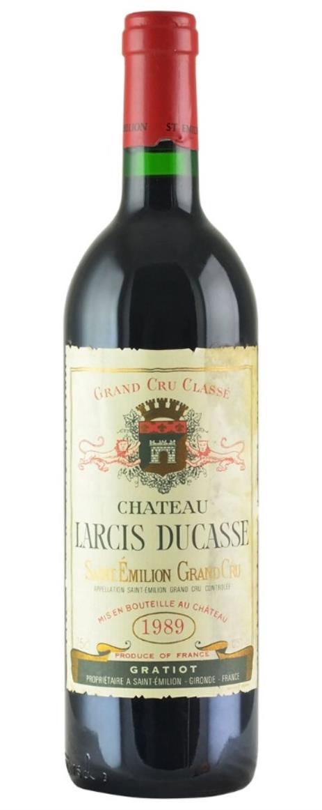 1989 Larcis-Ducasse Bordeaux Blend