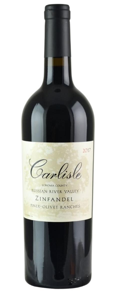 2017 Carlisle Winery Russian River Valley Piner-Olivet Ranches Zinfandel