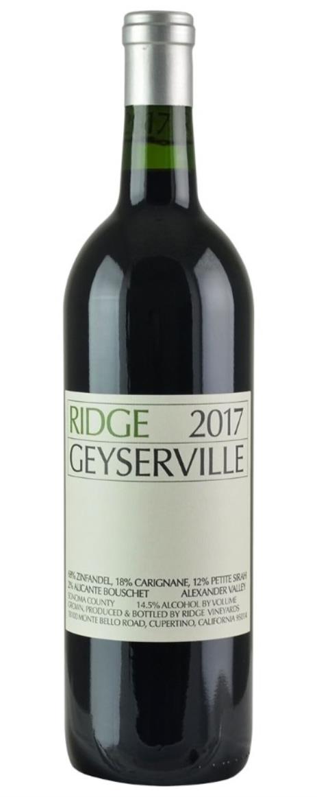 2017 Ridge Geyserville Proprietary Red Wine