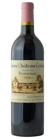 2018 Vieux Chateau Certan Bordeaux Blend