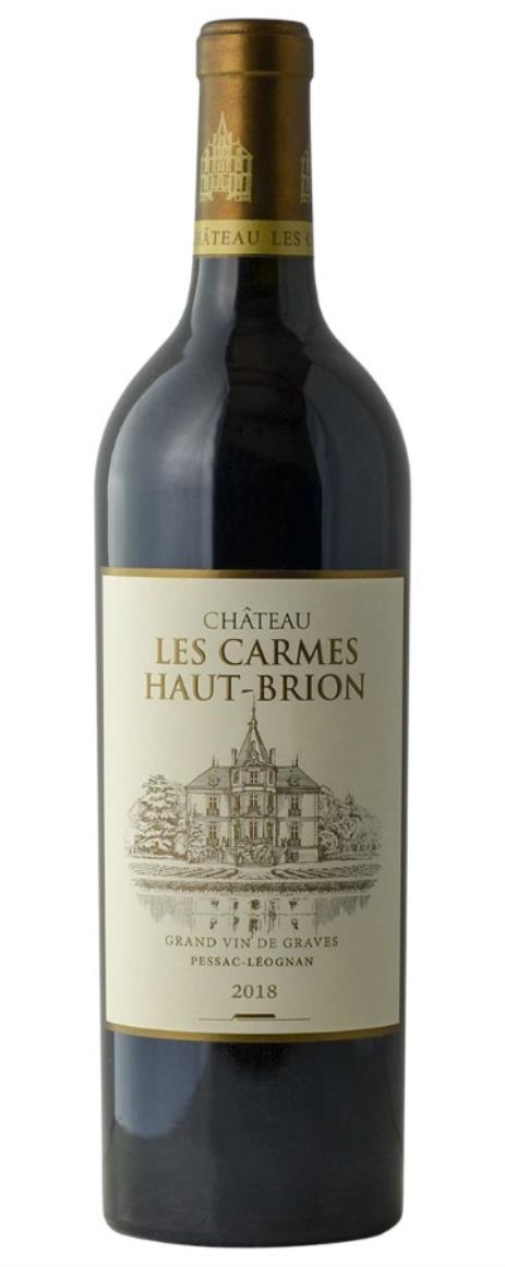 2018 Les Carmes Haut Brion Bordeaux Blend