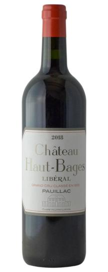 2018 Haut Bages Liberal Bordeaux Blend