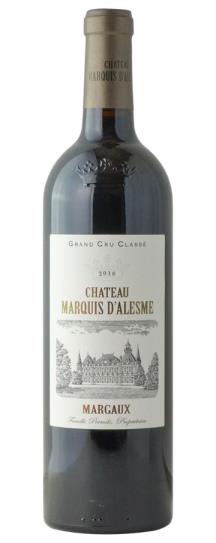 2018 Marquis d'Alesme Becker Bordeaux Blend