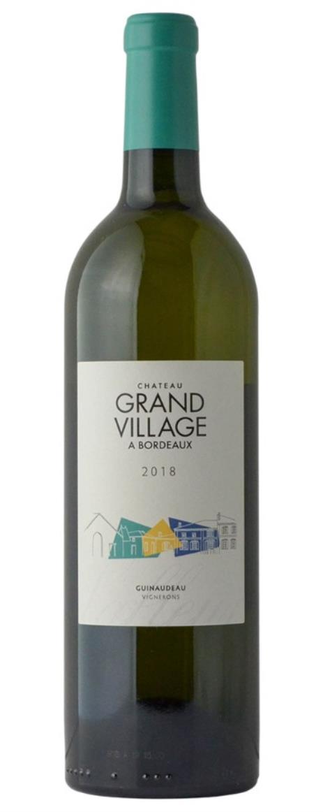 2018 Chateau Grand Village Blanc