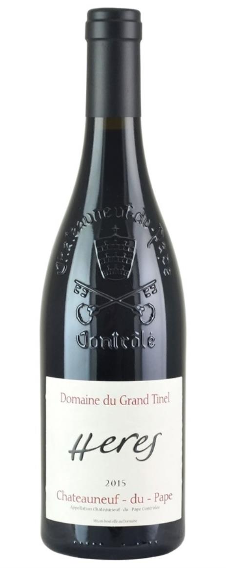 2015 Domaine du Grand Tinel Chateauneuf du Pape Cuvee Heres