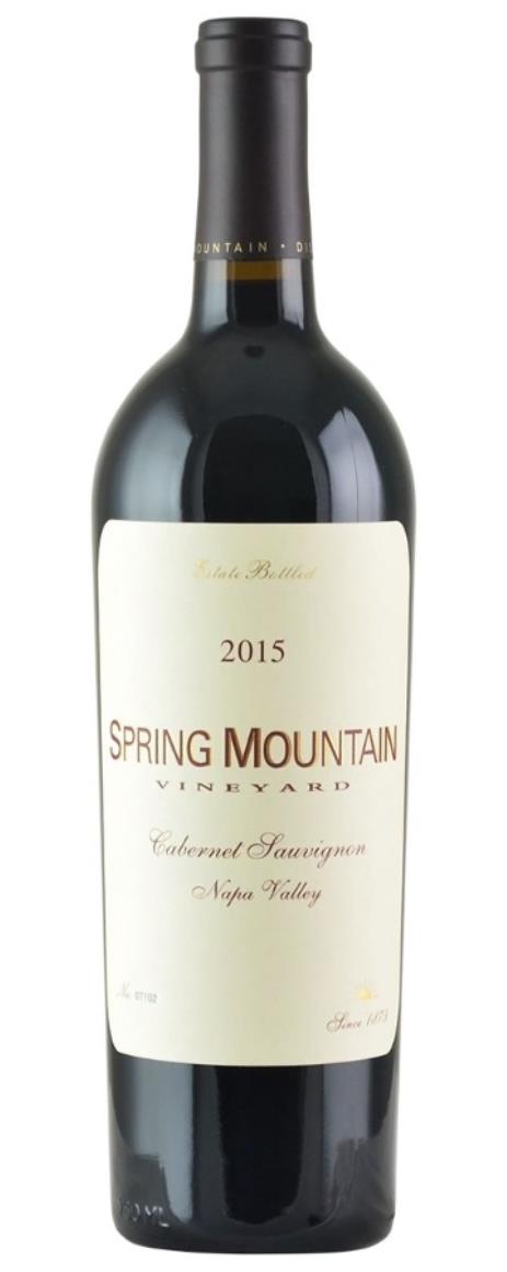 2015 Spring Mountain Vineyard Cabernet Sauvignon