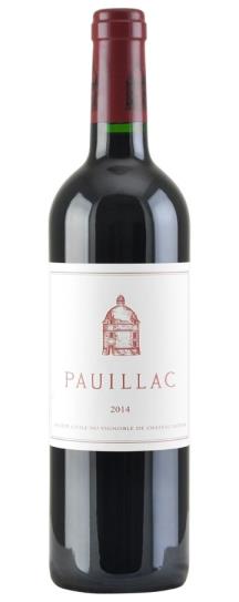 2014 Pauillac de Chateau Latour Bordeaux Blend