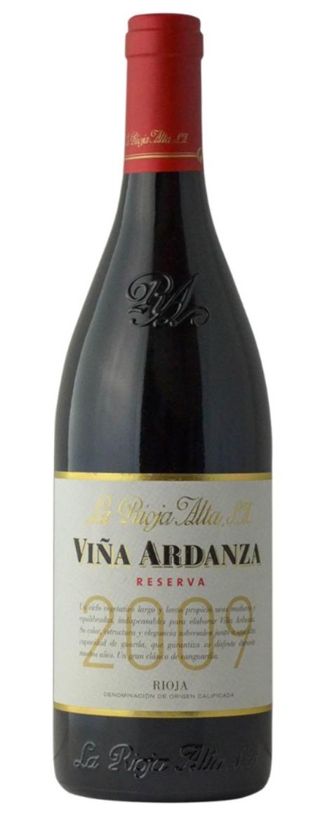 2009 La Rioja Alta Vina Ardanza Reserva