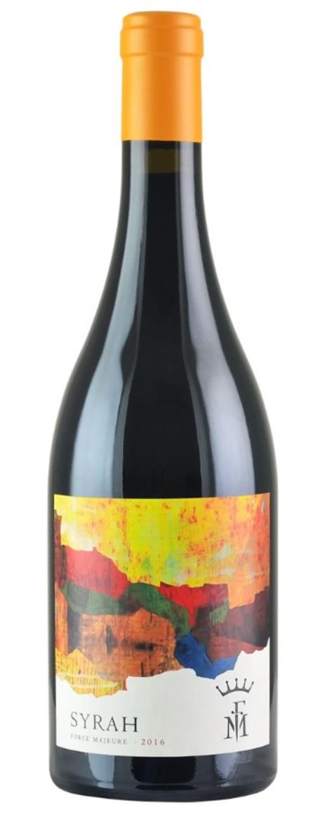 2016 Force Majeure Force Majeure Red Mountain Syrah