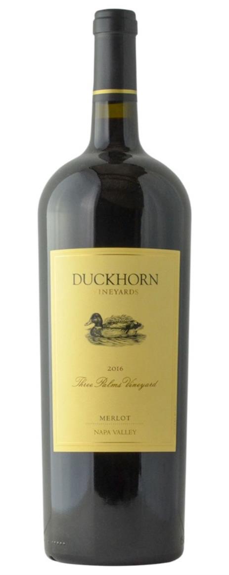 2016 Duckhorn Merlot Three Palms Vineyard