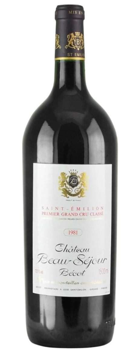 1981 Beau-Sejour-Becot Bordeaux Blend