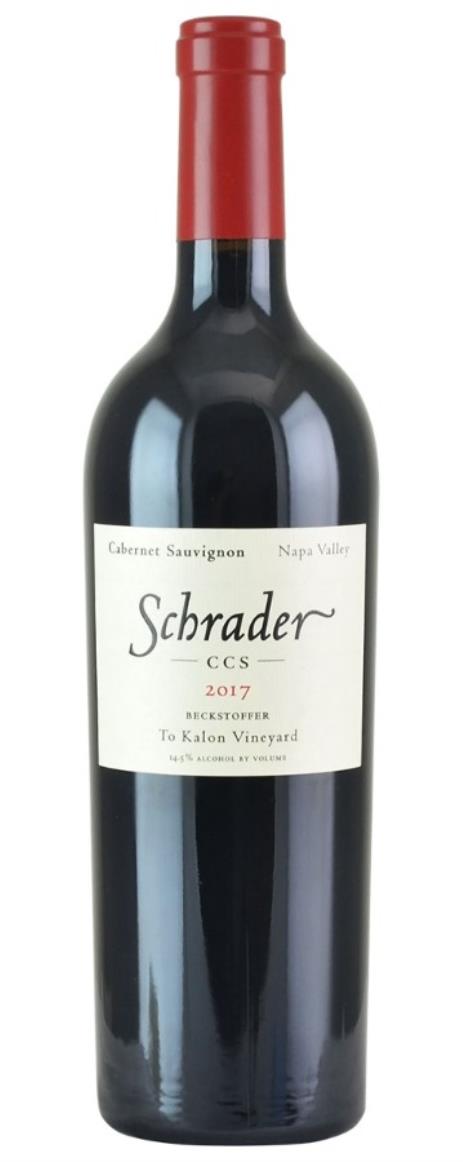 2017 Schrader Cellars Cabernet Sauvignon CCS Beckstoffer To Kalon Vineyard