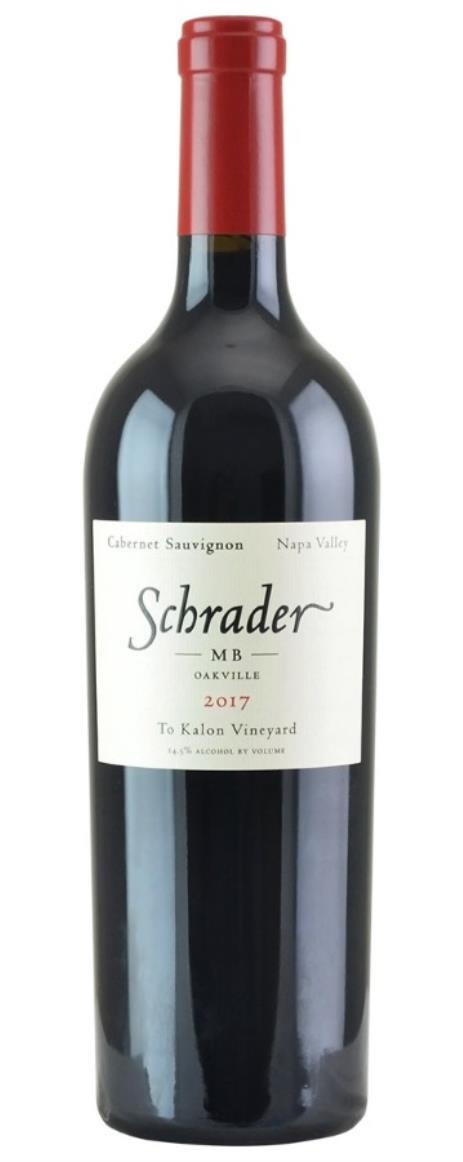 2017 Schrader Cellars MB To Kalon Vineyard Cabernet Sauvignon