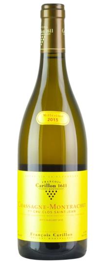 2015 Francois Carillon Chassagne Montrachet Clos St. Jean