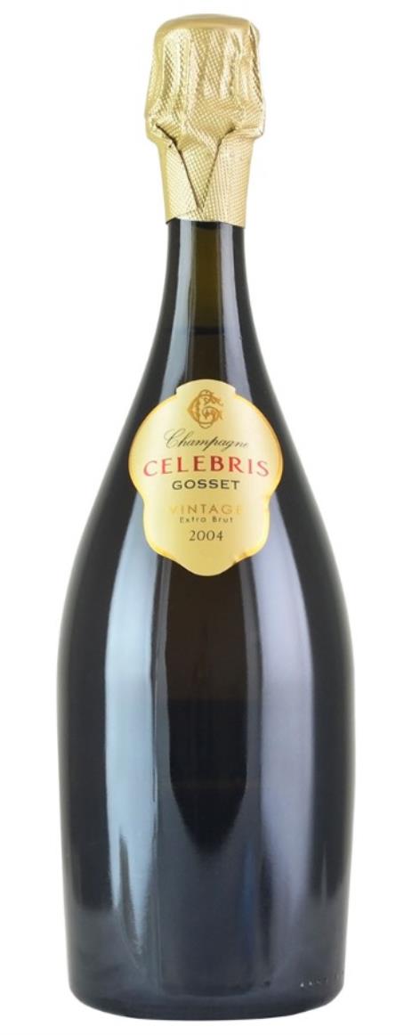 2004 Gosset Brut Champagne Celebris