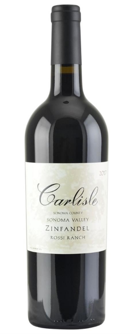 2017 Carlisle Winery Zinfandel Rossi Ranch