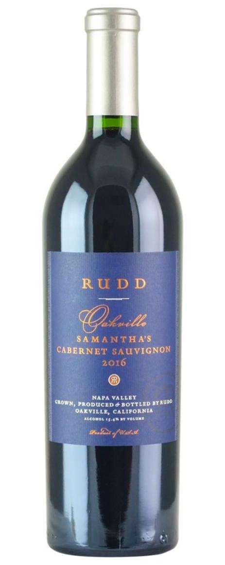 2016 Rudd Vineyards And Winery Samantha's Cabernet Sauvignon