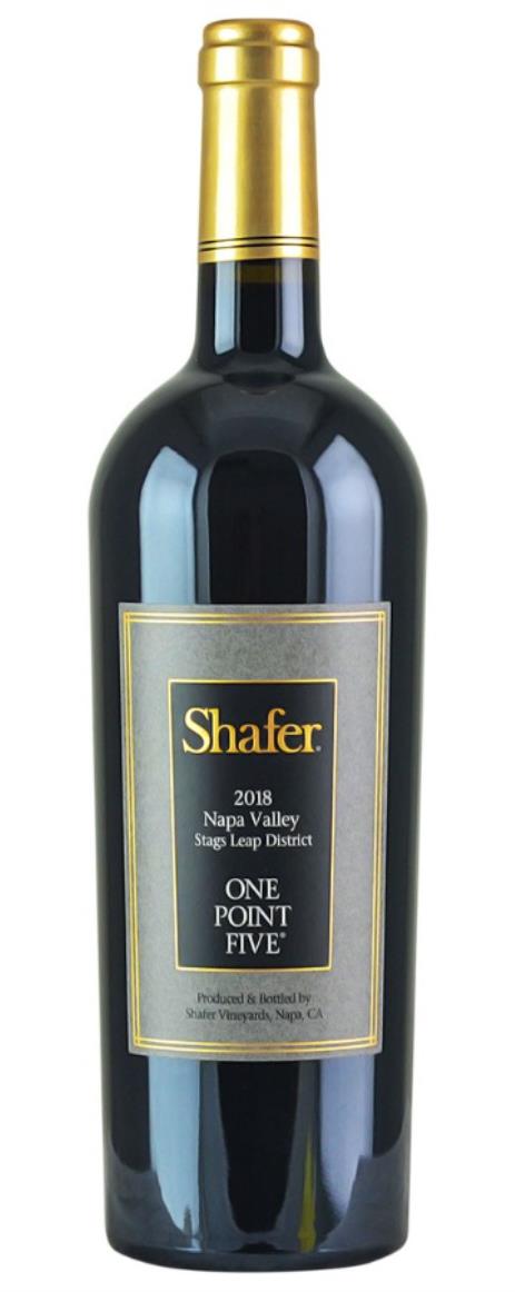 2018 Shafer Vineyards Cabernet Sauvignon One Point Five