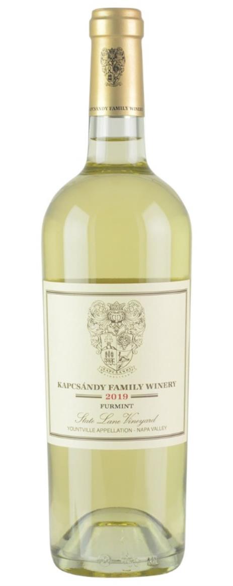 2019 Kapcsandy Family Winery Furmint State Lane Vineyard