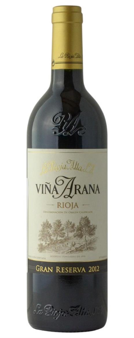 2012 La Rioja Alta Vina Arana Grand Reserva