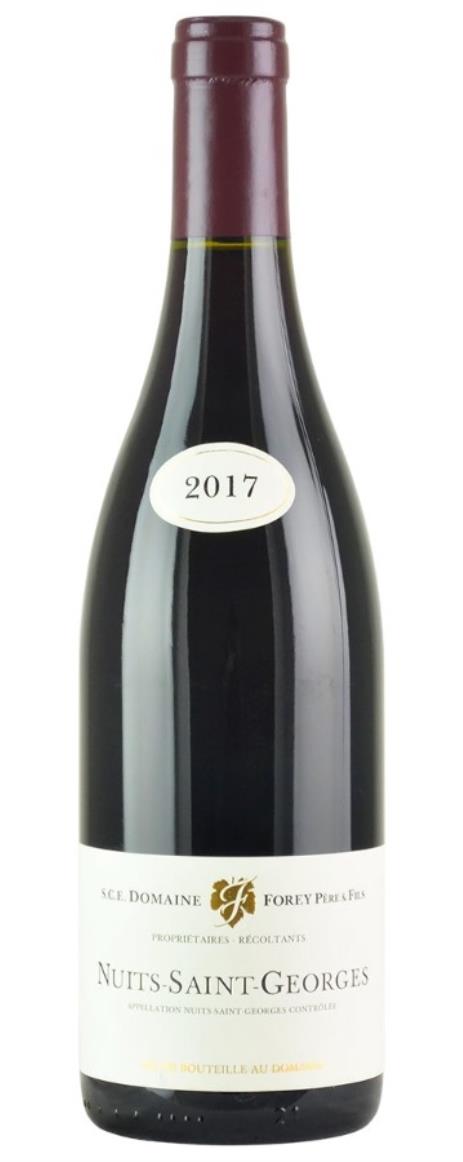 2017 Domaine Forey Pere et Fils Nuits St Georges