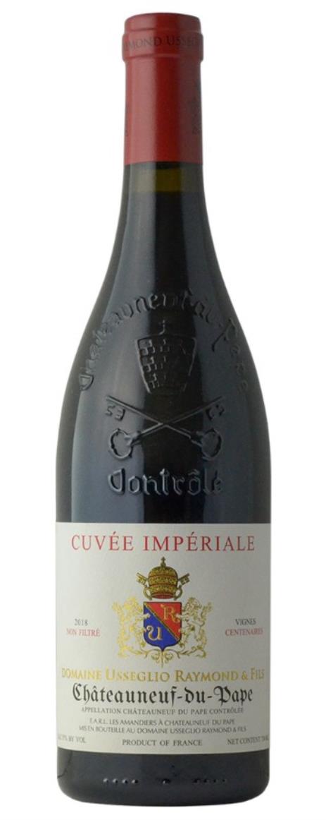 2018 Domaine Raymond Usseglio Chateauneuf du Pape Cuvee Imperiale