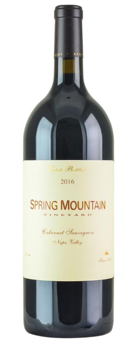 2016 Spring Mountain Vineyard Cabernet Sauvignon