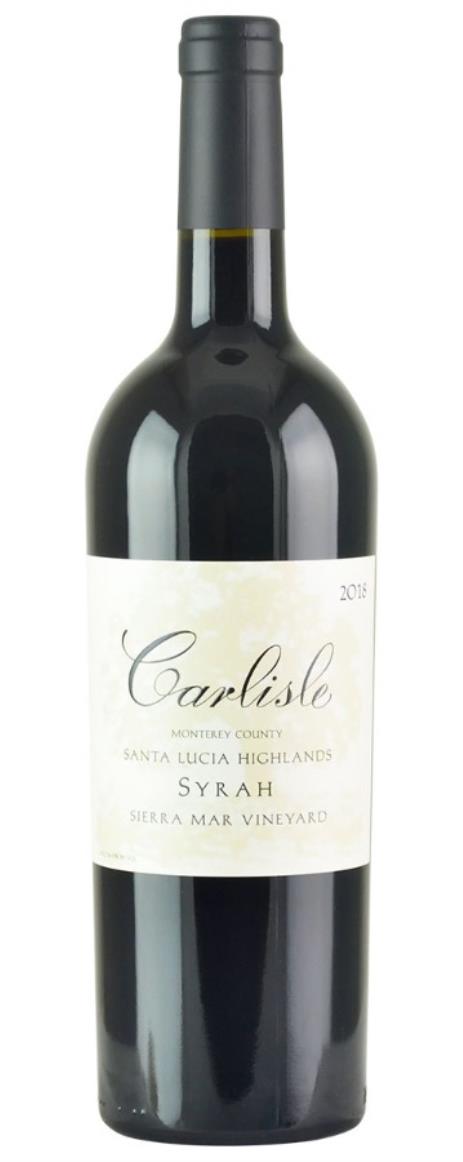 2018 Carlisle Winery Sierra Mar Vineyard Syrah