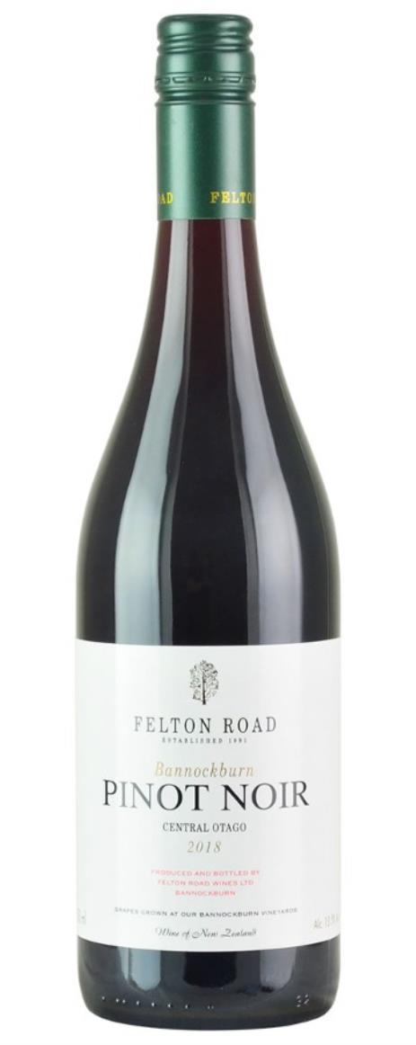 2018 Felton Road Bannockburn Pinot Noir