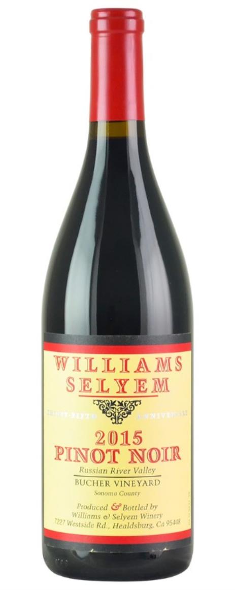 2015 Williams Selyem Pinot Noir Bucher Vineyard