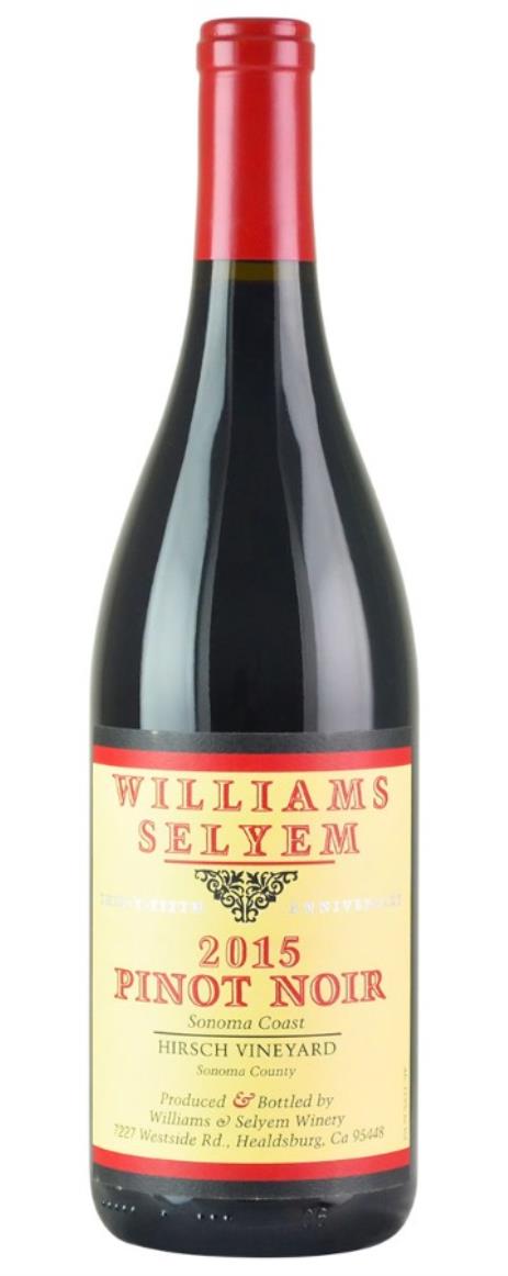 2015 Williams Selyem Pinot Noir Hirsch Vineyard