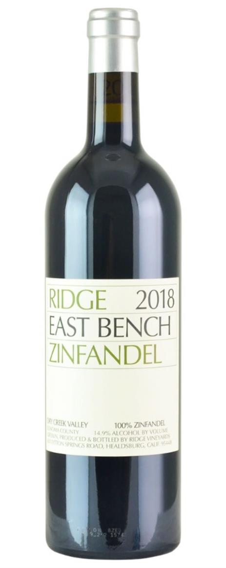 2018 Ridge Zinfandel East Bench