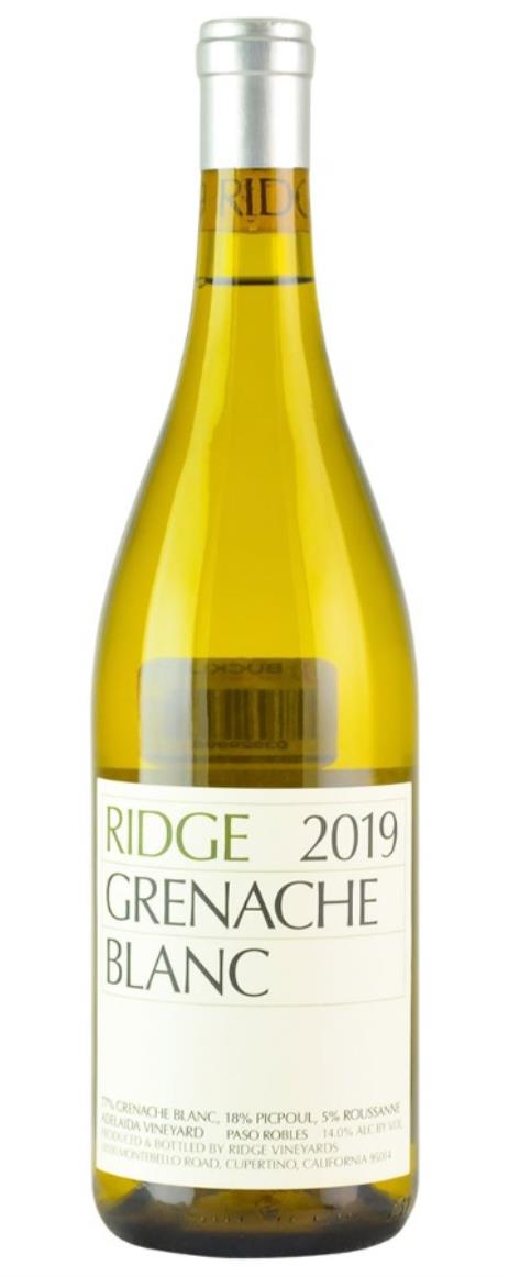 2019 Ridge Vineyards Grenache Blanc