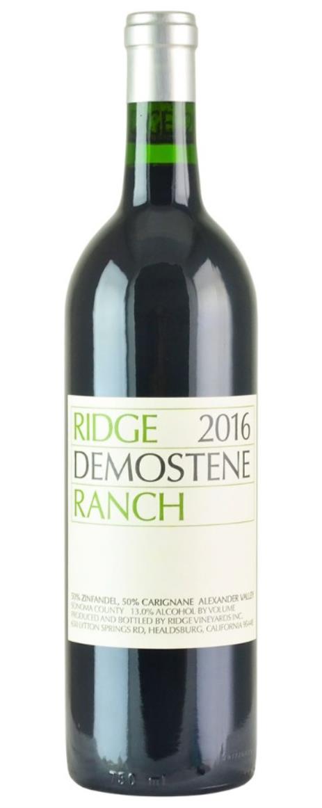 2016 Ridge Vineyards Demostene