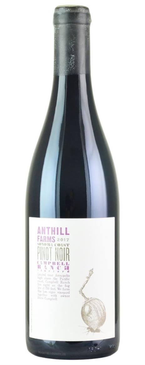 2017 Anthill Farms Pinot Noir Campbell Ranch Vineyards