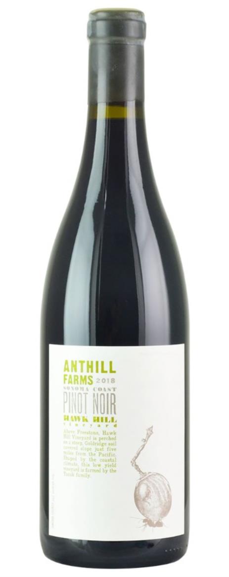 2018 Anthill Farms Hawk Hill Pinot Noir